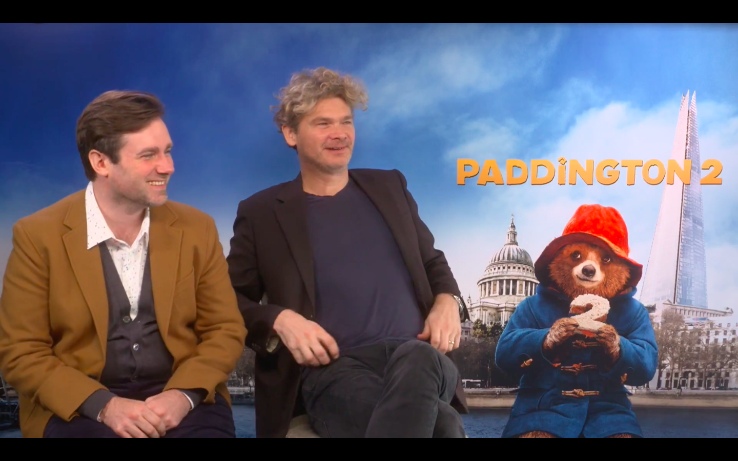 Paul King and Simon Farnaby Paddington 2 interview