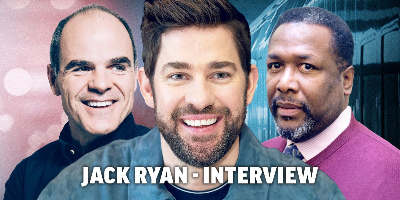 John Krasinski & Co-Stars Discuss Stunts & Season 3