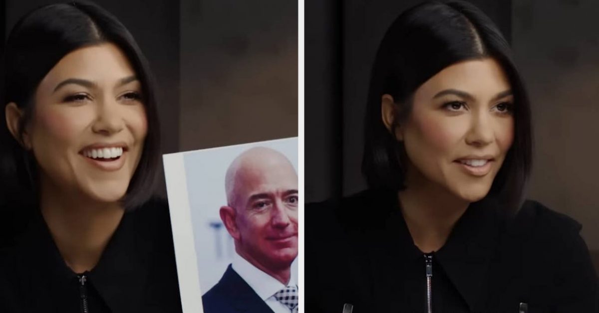 Kourtney Kardashian Didn’t Recognize Jeff Bezos