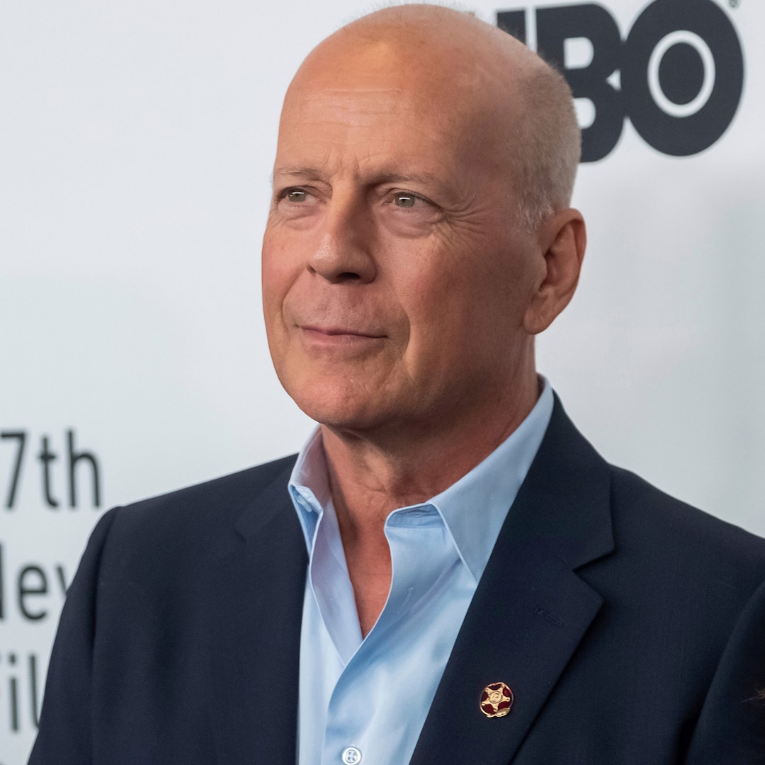 Bruce Willis Poses For Rare Pic With Demi Moore, Wife Emma & His Kids