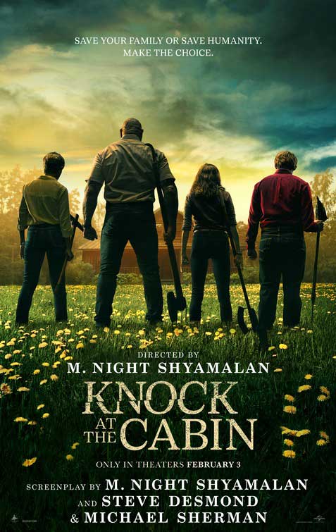 Knock at the Cabin Movie Details, Film Cast, Genre & Rating