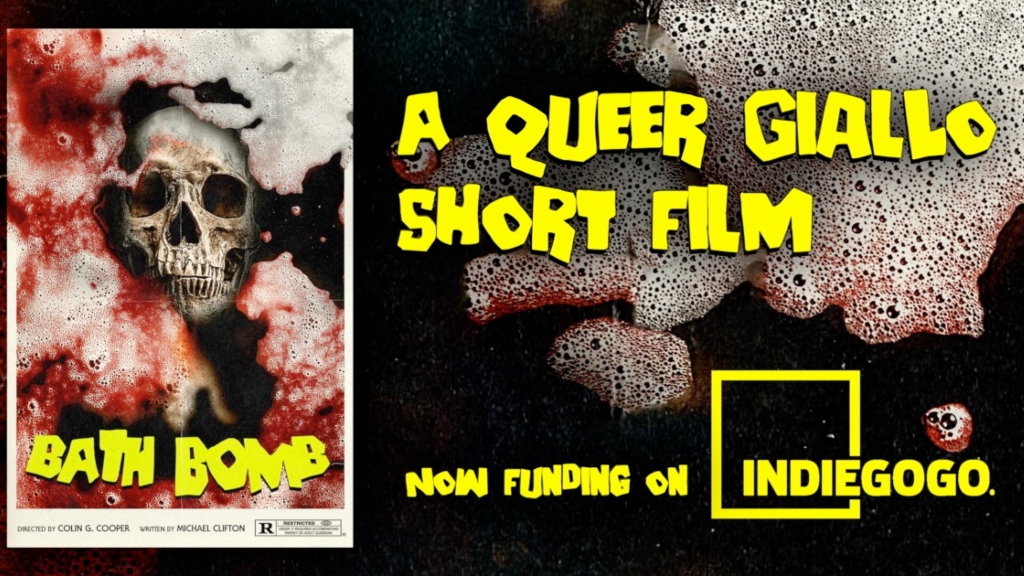 Help Colin G. Cooper Raise $25,000 to Make His Queer Giallo Short Film ‘Bath Bomb’