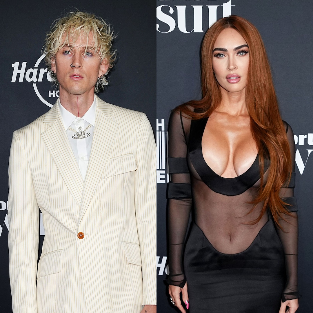 Megan Fox Rocks Sheer Look at Event With Machine Gun Kelly