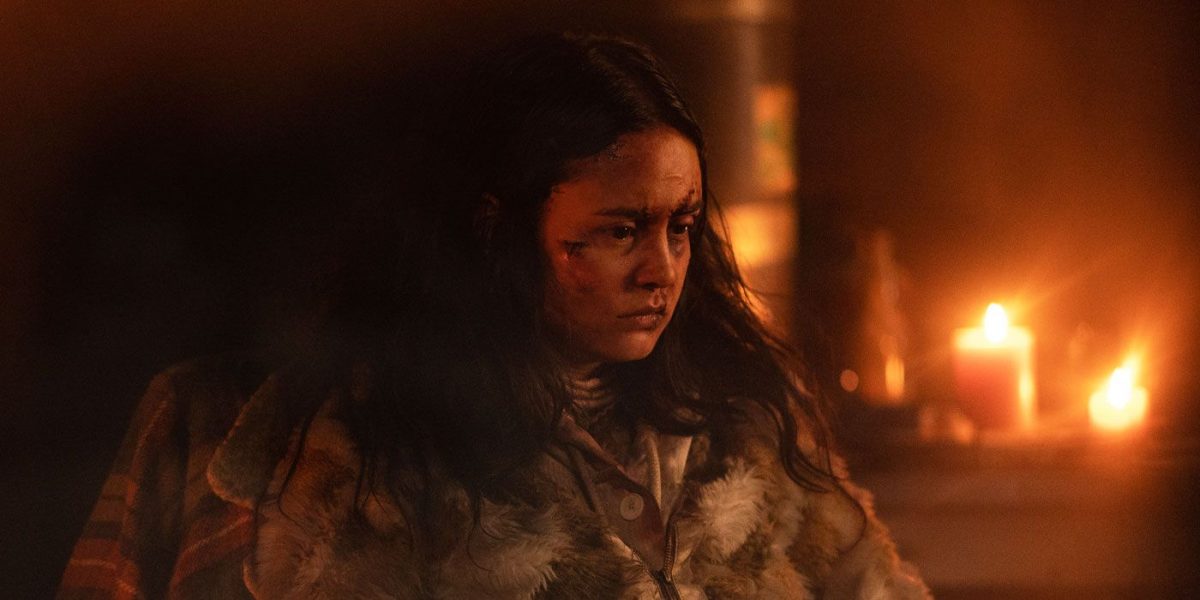 Courtney Eaton on Filming the Plane Scene