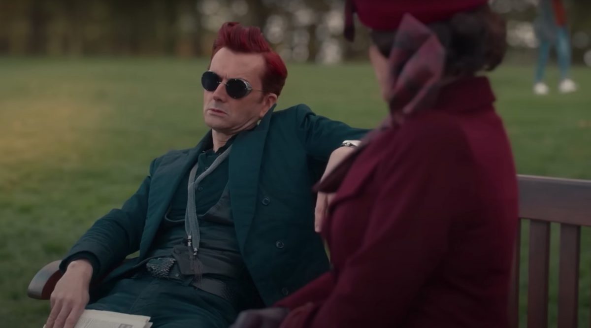 GOOD OMENS Season 2 Clip Sees Crowley Questioning the Purpose of Heaven and Hell — GeekTyrant
