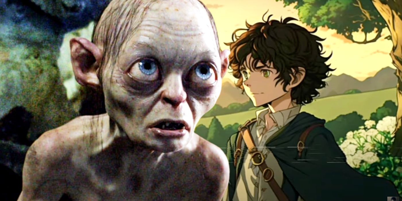 Lord Of The Rings As An Anime Video Confuses Gollum For Yoda (But Legolas Looks Basically The Same)