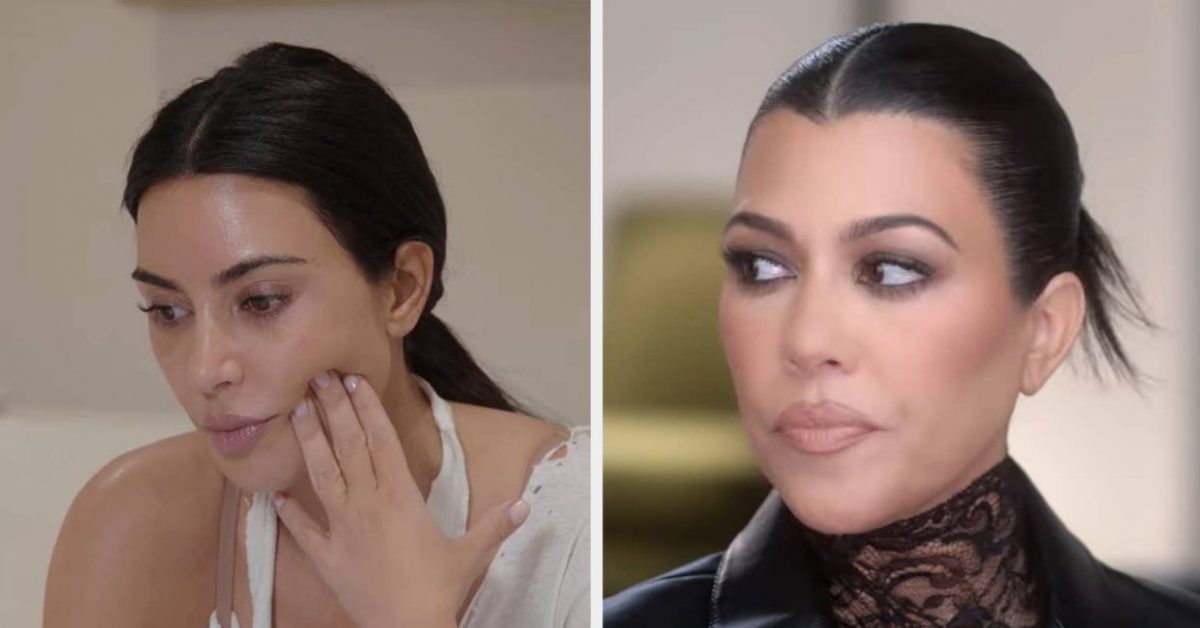 Kourtney Kardashian Appeared To Break Down In Tears As She Called Kim Kardashian A “Witch” In Brand-New Footage From An Awkward Phone Call They Had