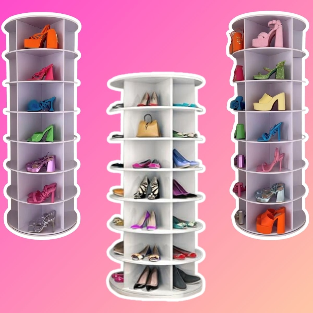 This Top-Rated Spinning Shoe Rack Is Giving Us Clueless Vibes
