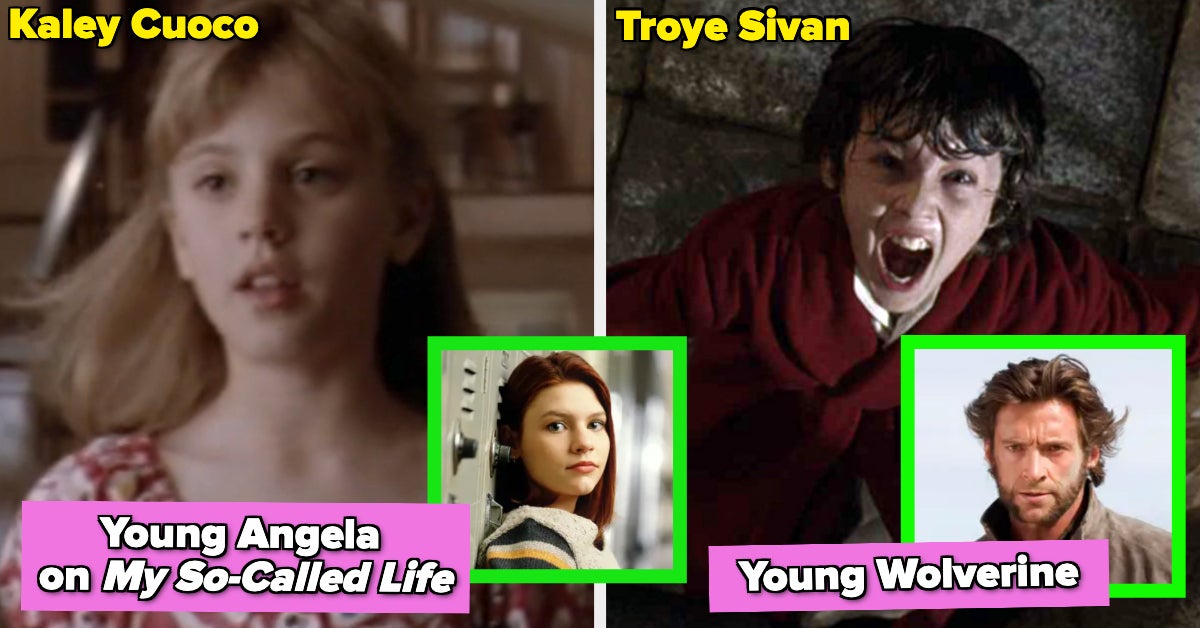16 Celebs Who Played The Young Version Of Other Celebs