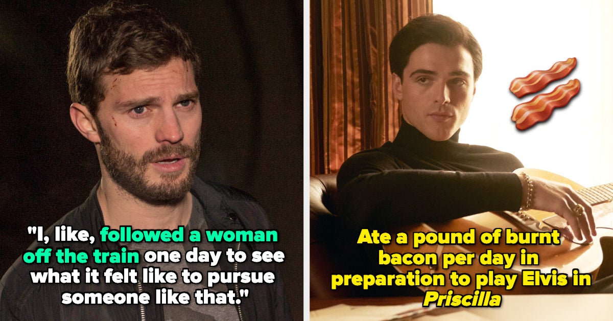 17 Thoroughly Unhinged Things Actors Have Done To Get Into Character For A Role