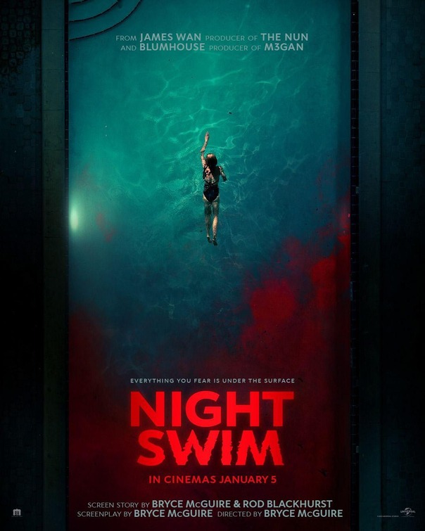 Night Swim Movie Details, Film Cast, Genre & Rating