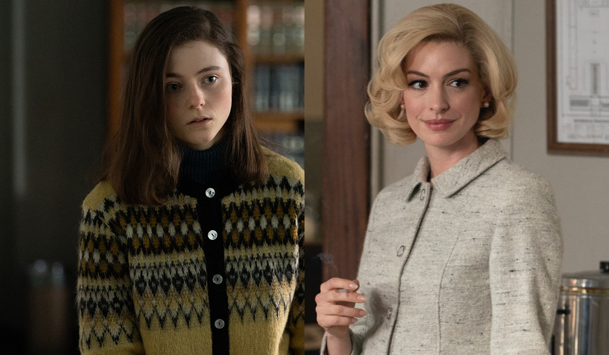 Anne Hathaway And Tomasin McKenzie On Julia Fox, Boston Accents And Classic Instant Coffee Commercials