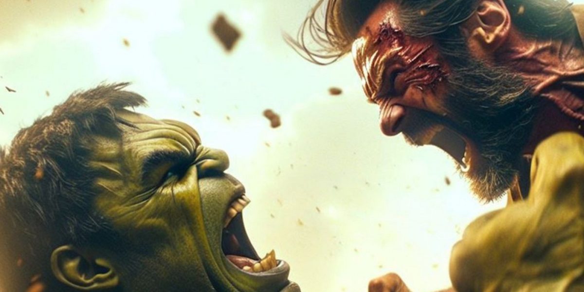 Hugh Jackman’s Wolverine Clashes With Mark Ruffalo’s Hulk in Brutal MCU Fan Art