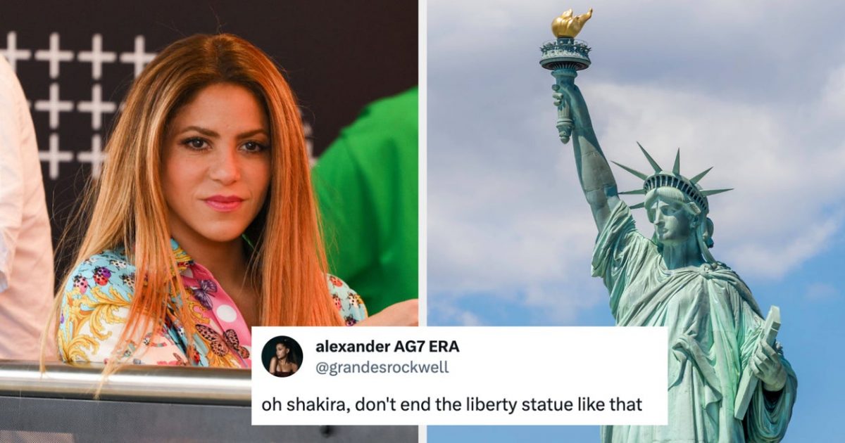 A Huge Statue Of Shakira Was Unveiled In Colombia, And Now Everyone Is Making The Same Joke About It