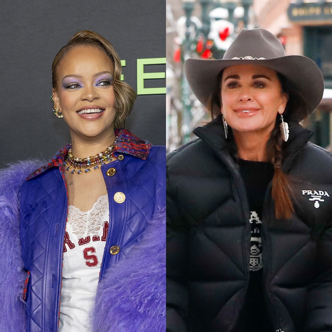 Rihanna and Kyle Richards Meet During Aspen Trip Over Holidays