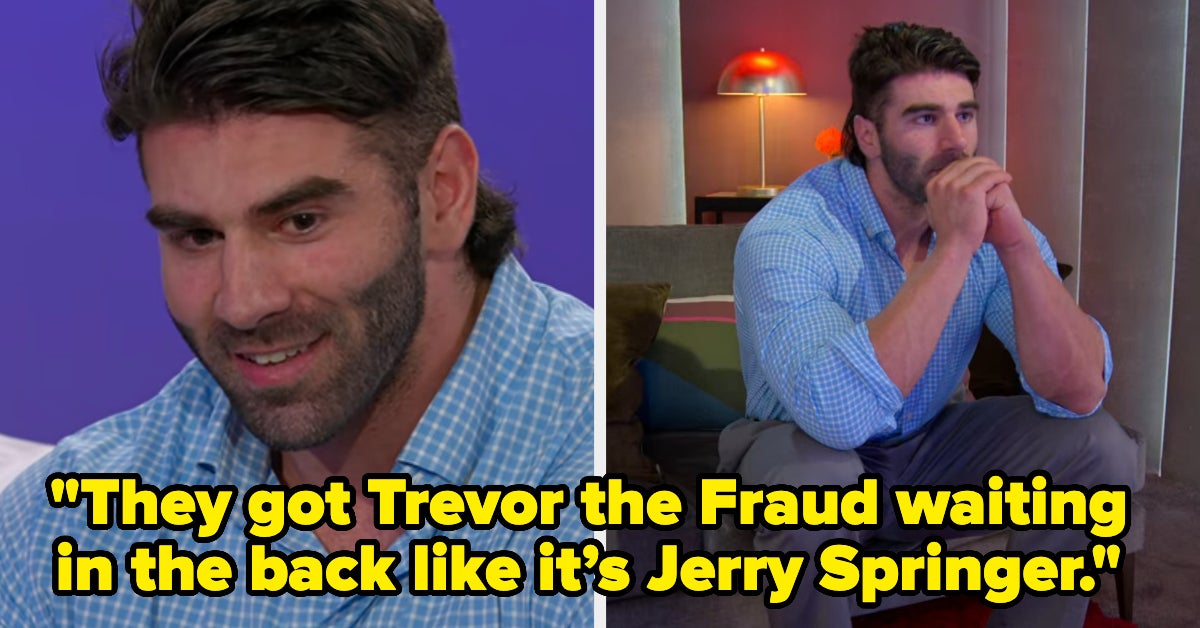 People Are Cackling At Trevor's Behavior At The "Love Is Blind" Reunion — Here Are All The Funniest Tweets