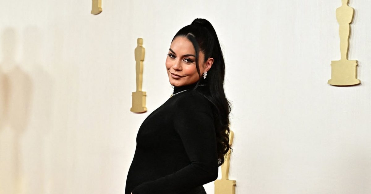 Vanessa Hudgens Is Pregnant, And She Revealed Her Baby Bump On The 2024 Oscars Red Carpet