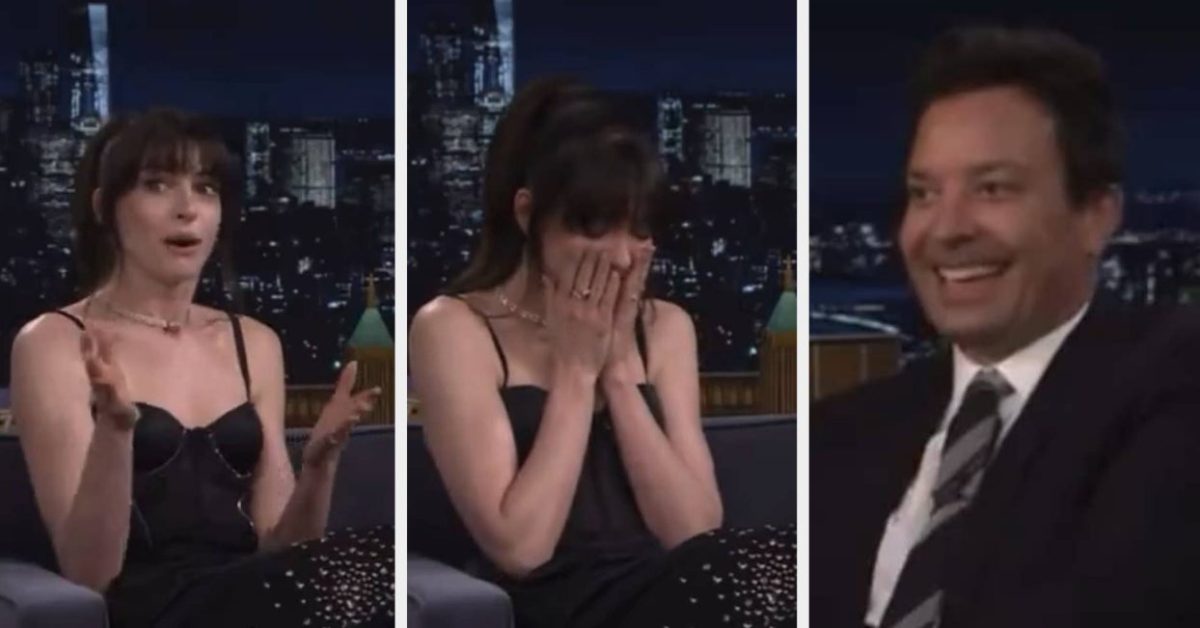 Jimmy Fallon Praised For Saving Anne Hathaway From Awkward Moment