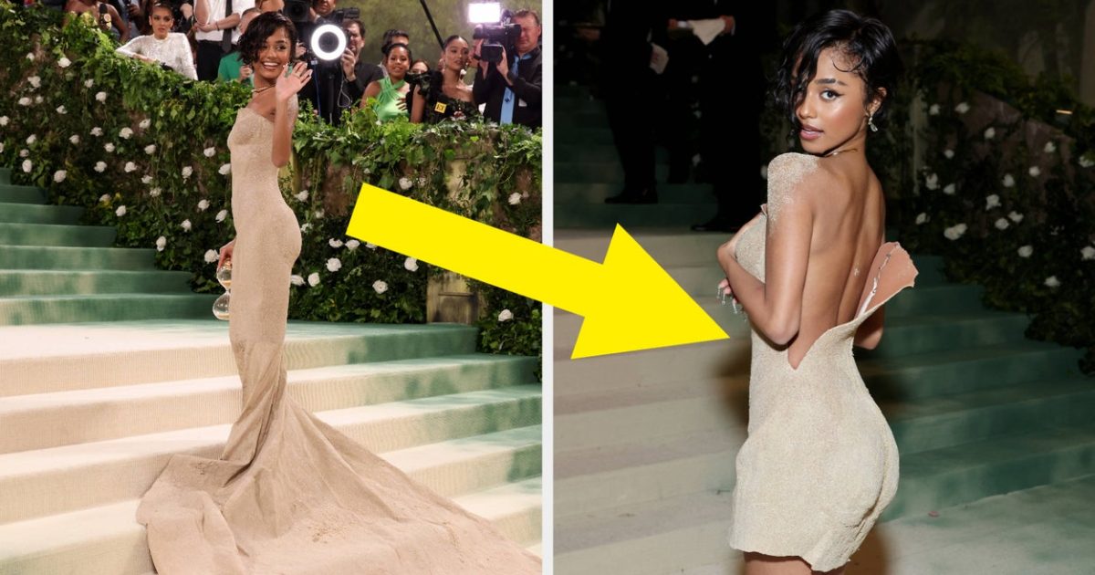 These Before-And-After Photos Of 2024 Met Gala Outfits With Major Transformations Or Clothing Removals Are Genuinely So Fascinating To Compare