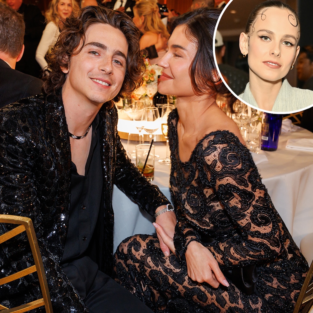 Timothée Chalamet’s Sister Pauline Supports Kylie Jenner in Paris