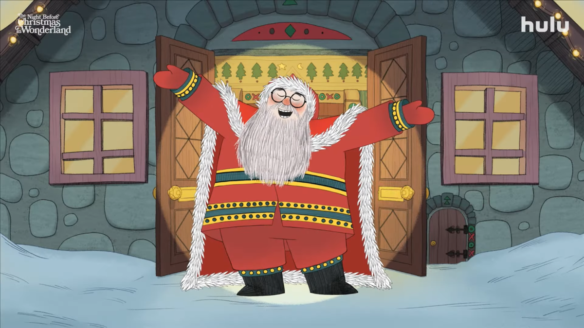 Two Magical Worlds Collide in Trailer for Hulu’s Animated Feature THE NIGHT BEFORE CHRISTMAS IN WONDERLAND — GeekTyrant