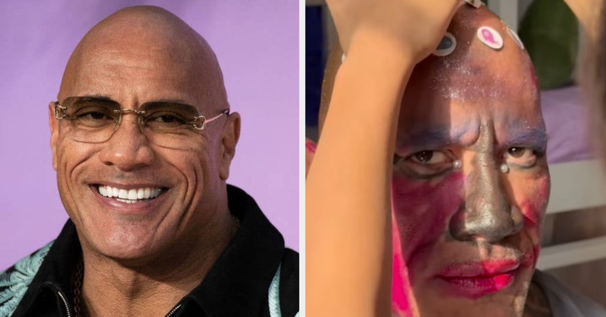 Dwayne The Rock Johnson’s Makeup Is Going Viral