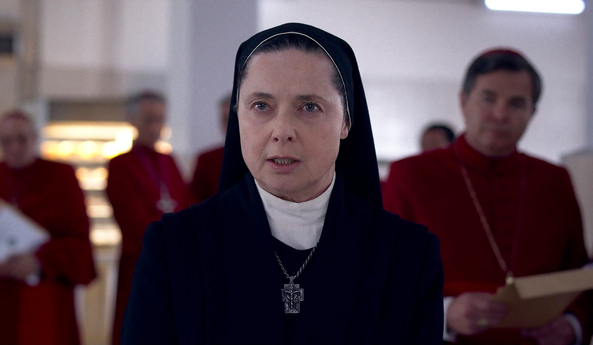Isabella Rossellini’s Heartbeat Could Be Heard In Her Pivotal ‘Conclave’ Scene
