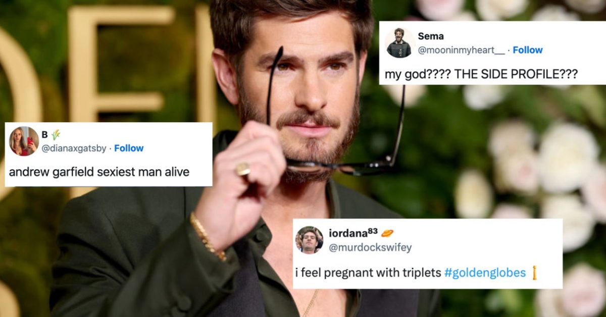 The Internet Has Officially Lost It Over Andrew Garfield's Slutty Glasses