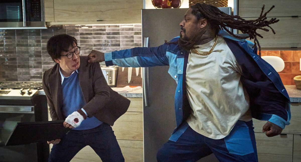 Action, Comedy, and Chaos in an Uneven Blend