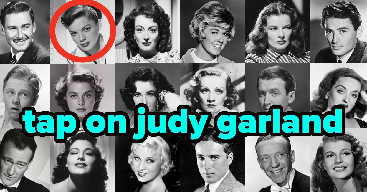 Here Are 36 Famous Old Hollywood Actors — Only People Born Before 1976 Can Correctly Identify Them
