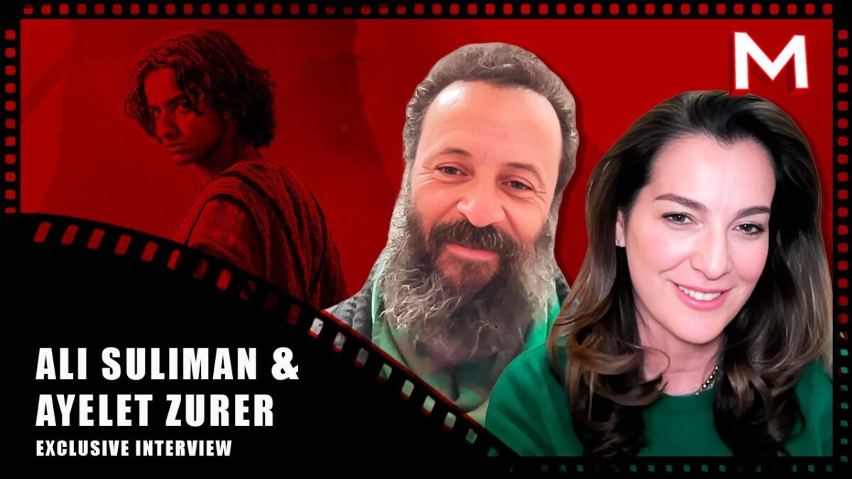 'House of David' Stars Ayelet Zurer & Ali Suliman Talk Bringing Bible Characters to Life