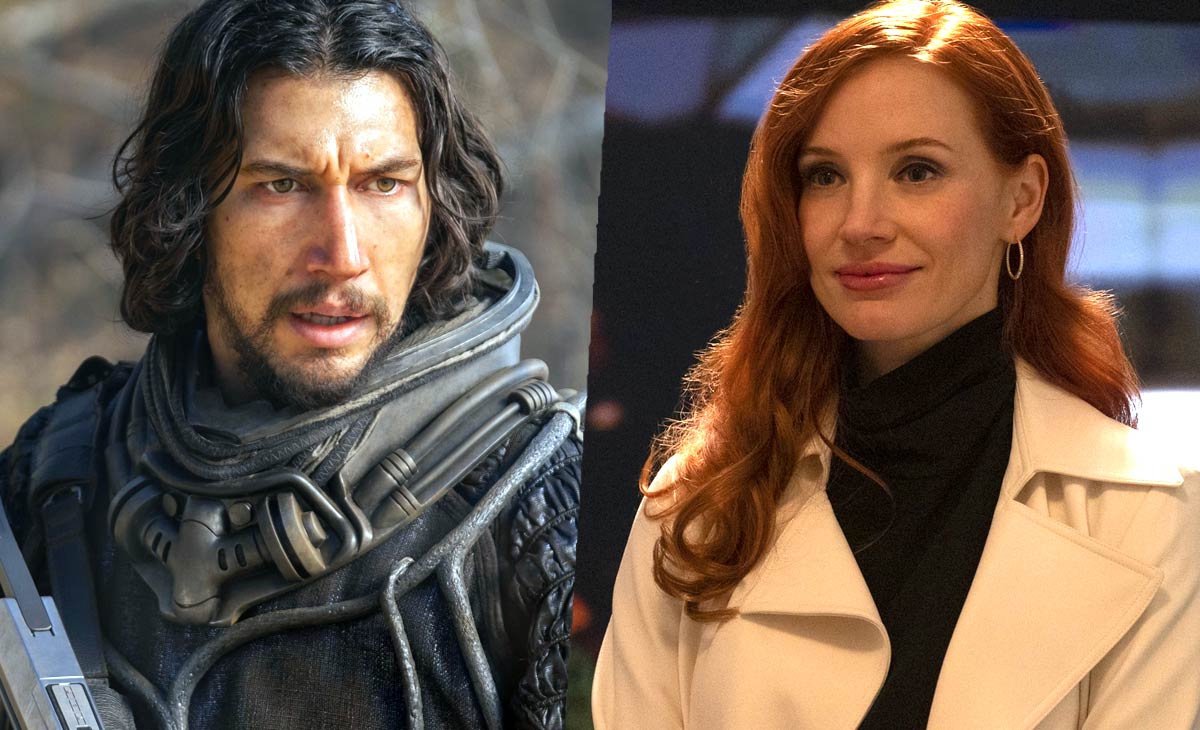 Art World Drama Starring Adam Driver & Jessica Chastain Picked-Up For Series Order By Apple TV+