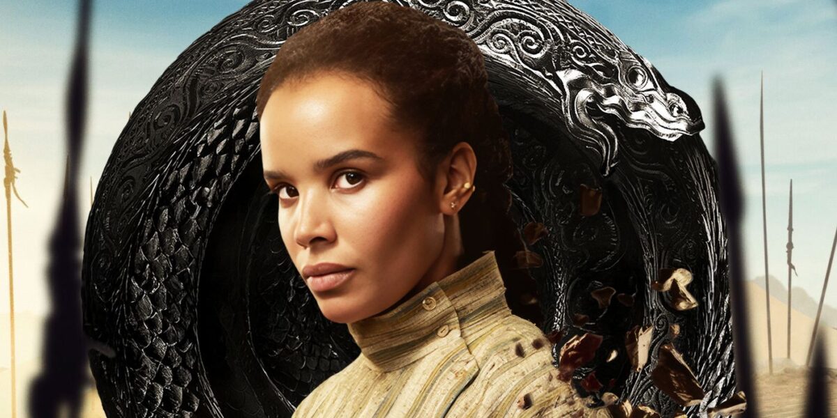 ‘The Wheel of Time’s Zoë Robins on Fighting a Gray Man and Facing Off With Moghedien in Season 3