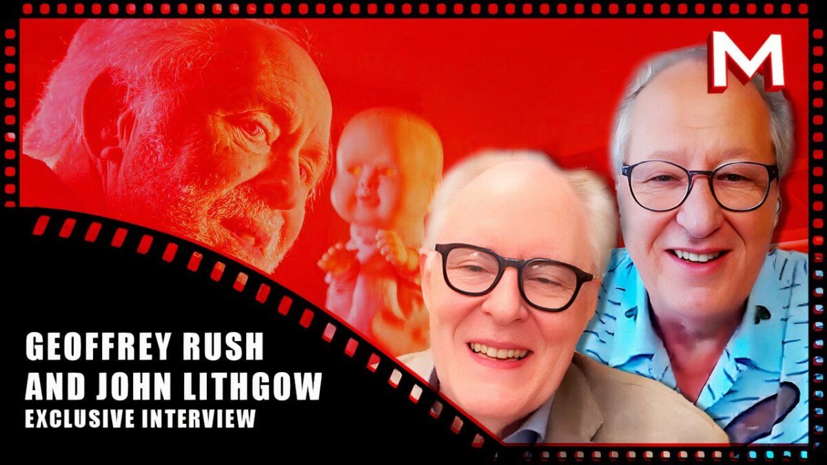 'The Rule of Jenny Pen' Stars John Lithgow & Geoffrey Rush Talk Revenge and Dumbledore