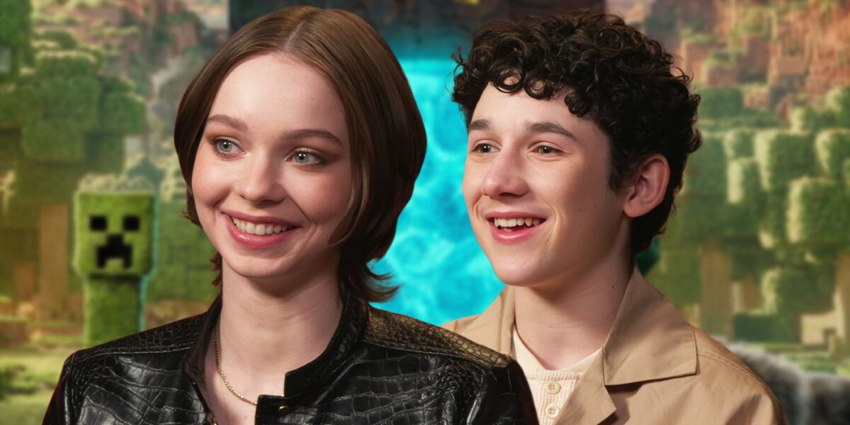 ‘A Minecraft Movie’s Emma Myers & Sebastian Hansen Reveal Their Favorite Video Games