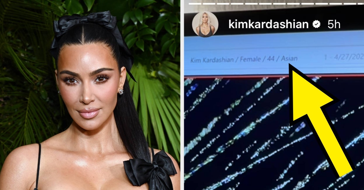 “It Makes Sense”: People Are Reacting After Noticing That Kim Kardashian Identifies As “Asian”