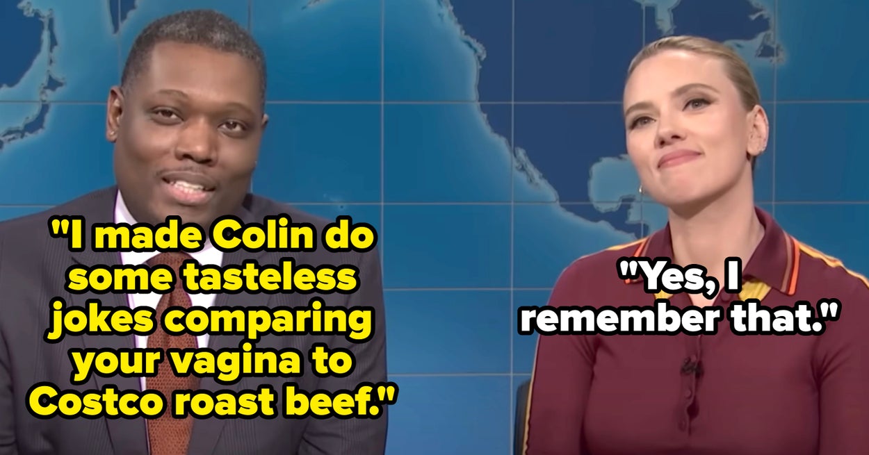 Michael Che Apologizes To Scarlett Johansson On SNL