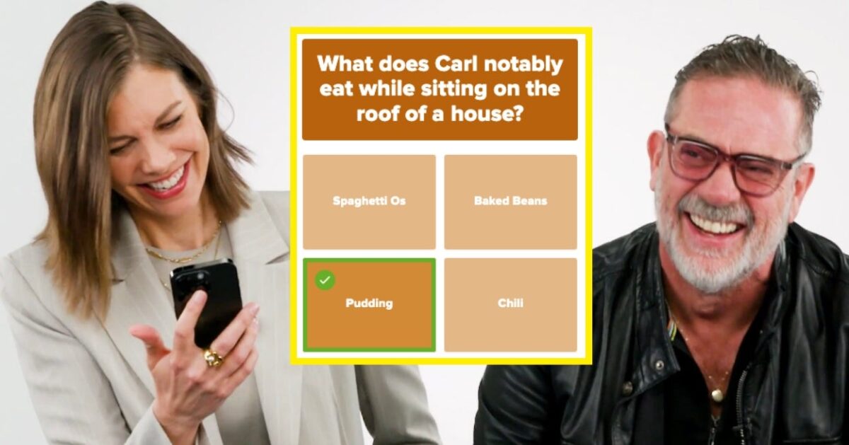 Jeffrey Dean Morgan And Lauren Cohan Walking Dead Trivia Quiz