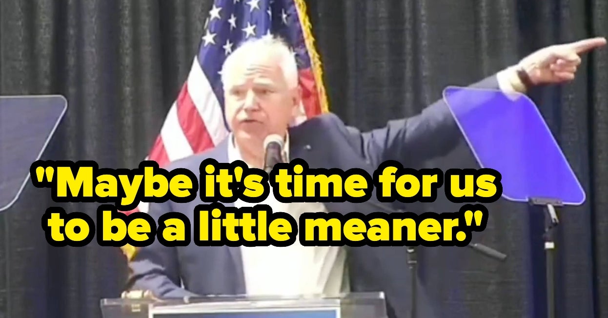 Tim Walz Says We Should Bully Trump