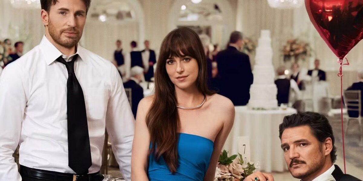 Dakota Johnson, Pedro Pascal, and Chris Evans Just Made a New Romance Classic With Celine Song’s Latest 