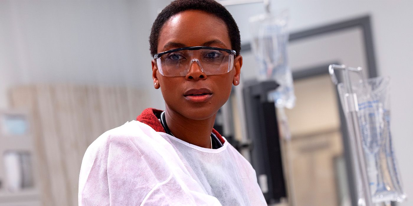 ‘The Pitt’s Tracy Ifeachor Knows You Have Theories About That Collins/Robby Ambulance Moment