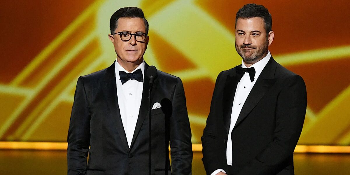 Jimmy Kimmel & Stephen Colbert Rant At Donald Trump in NSFW Response