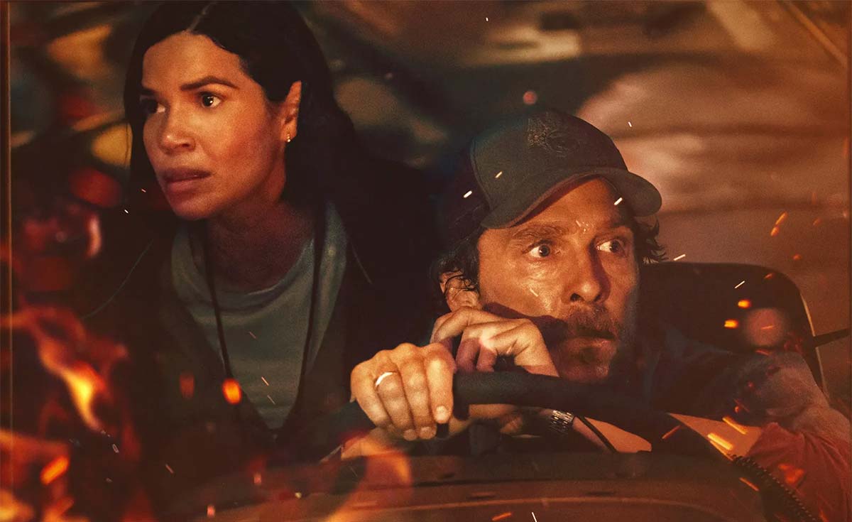Matthew McConaughey & America Ferrera Flee The Paradise Fire In Paul Greengrass’ Latest Thriller [TIFF]